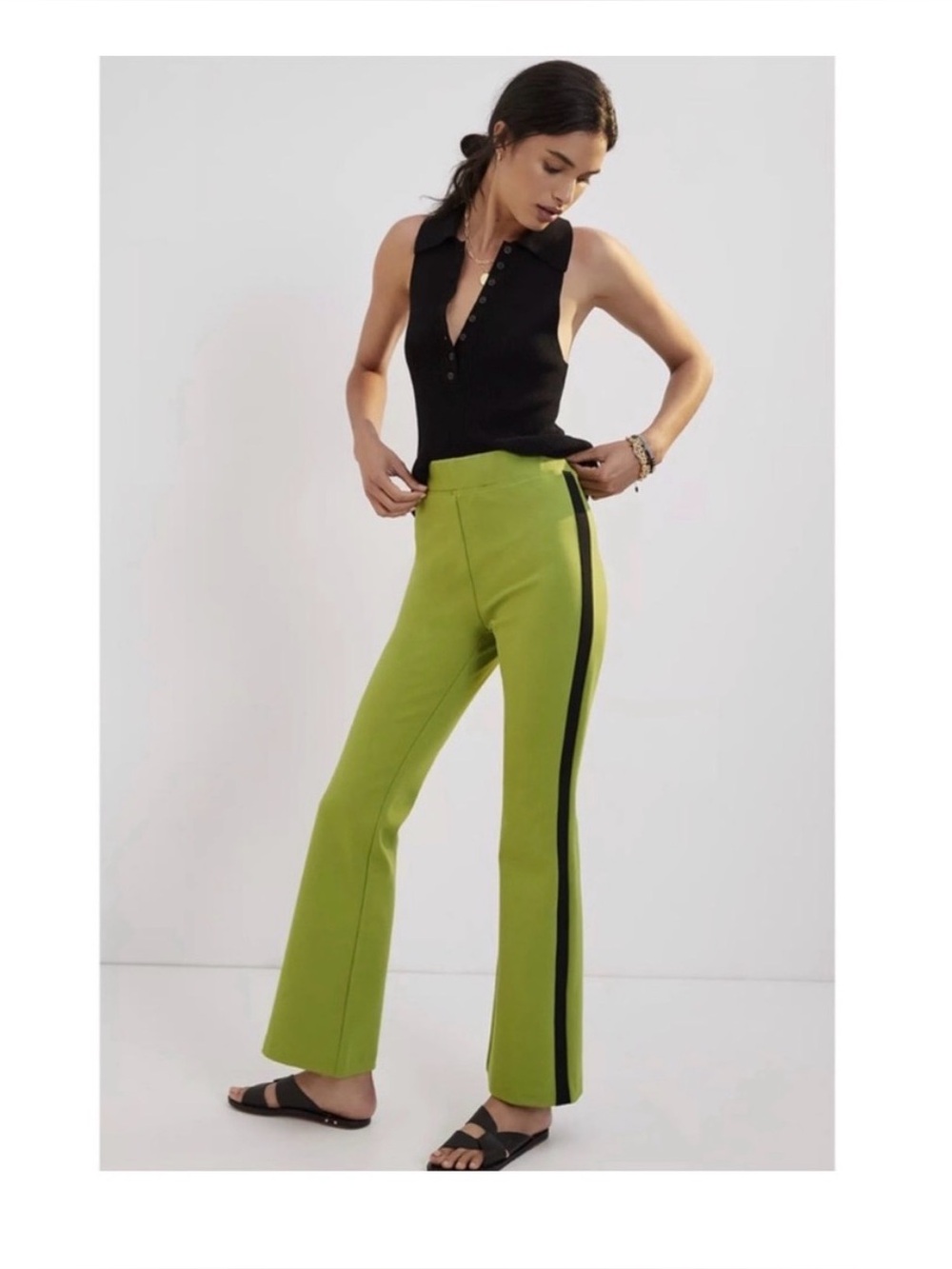 Anthropologie Maeve green pant